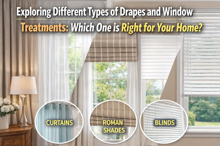 Exploring Different Types of Drapes and Window Treatments: Which One is ...