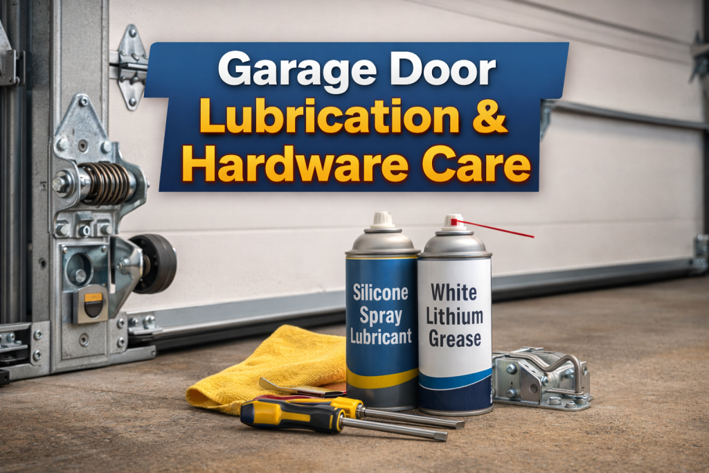 Garage Door Lubrication and Hardware Care: What Most Homeowners Overlook