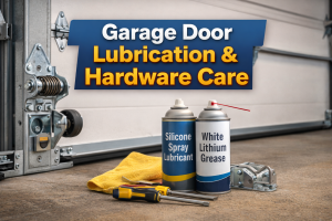 Garage Door Lubrication and Hardware Care: What Most Homeowners Overlook